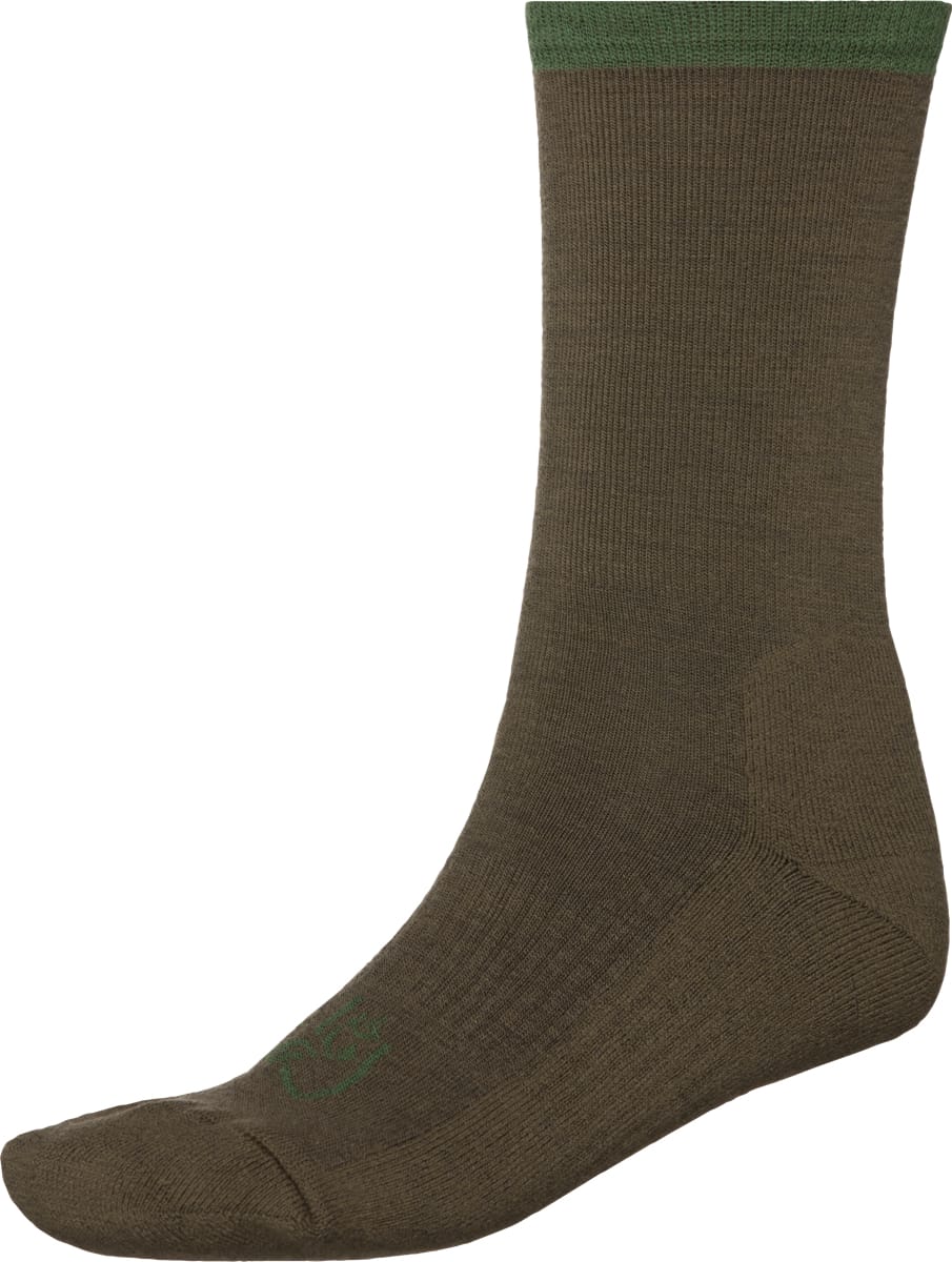 Norrøna Finnskogen Merino Socks Dark Olive