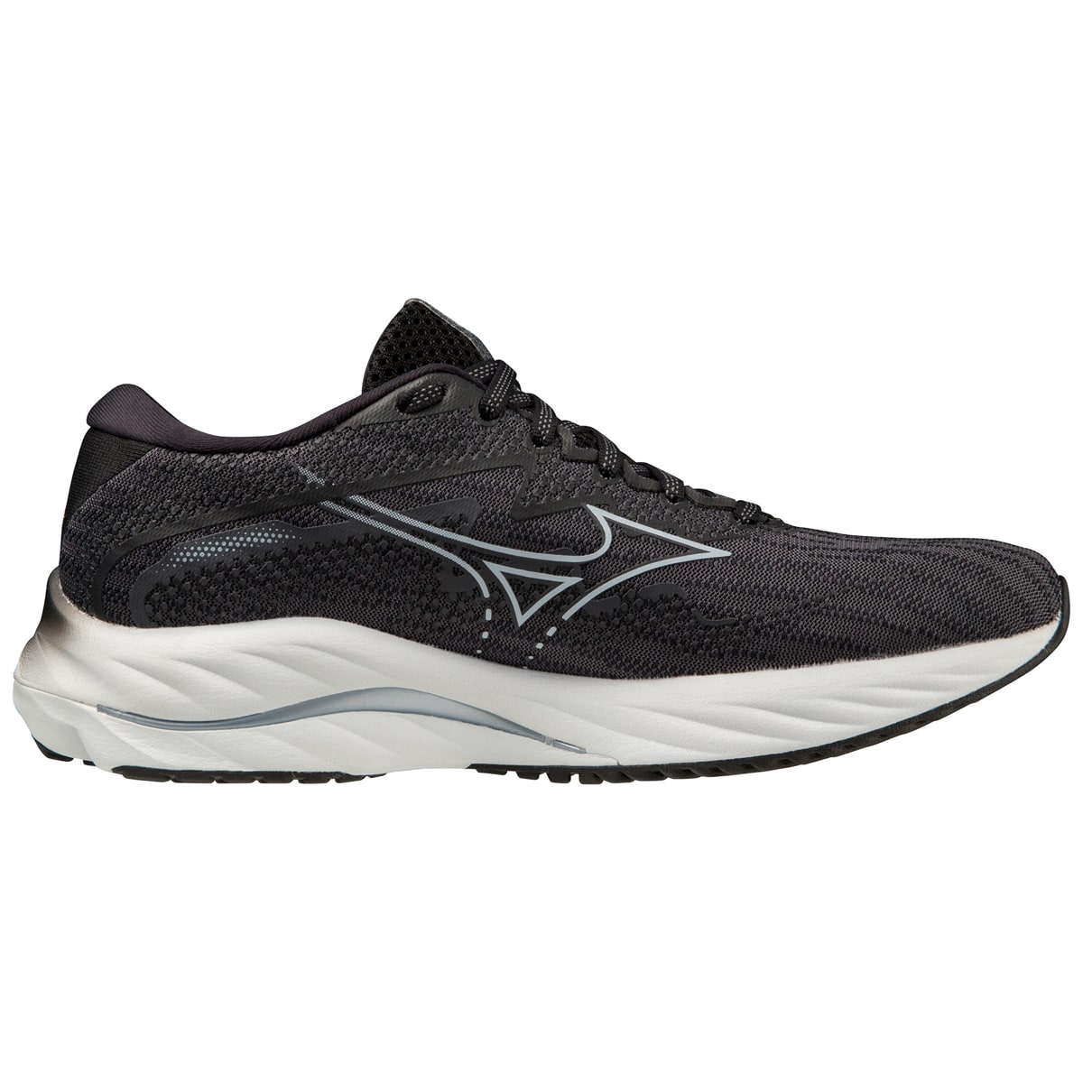 Mizuno Women's Wave Rider 27 Ebony/Snowcrest/Black
