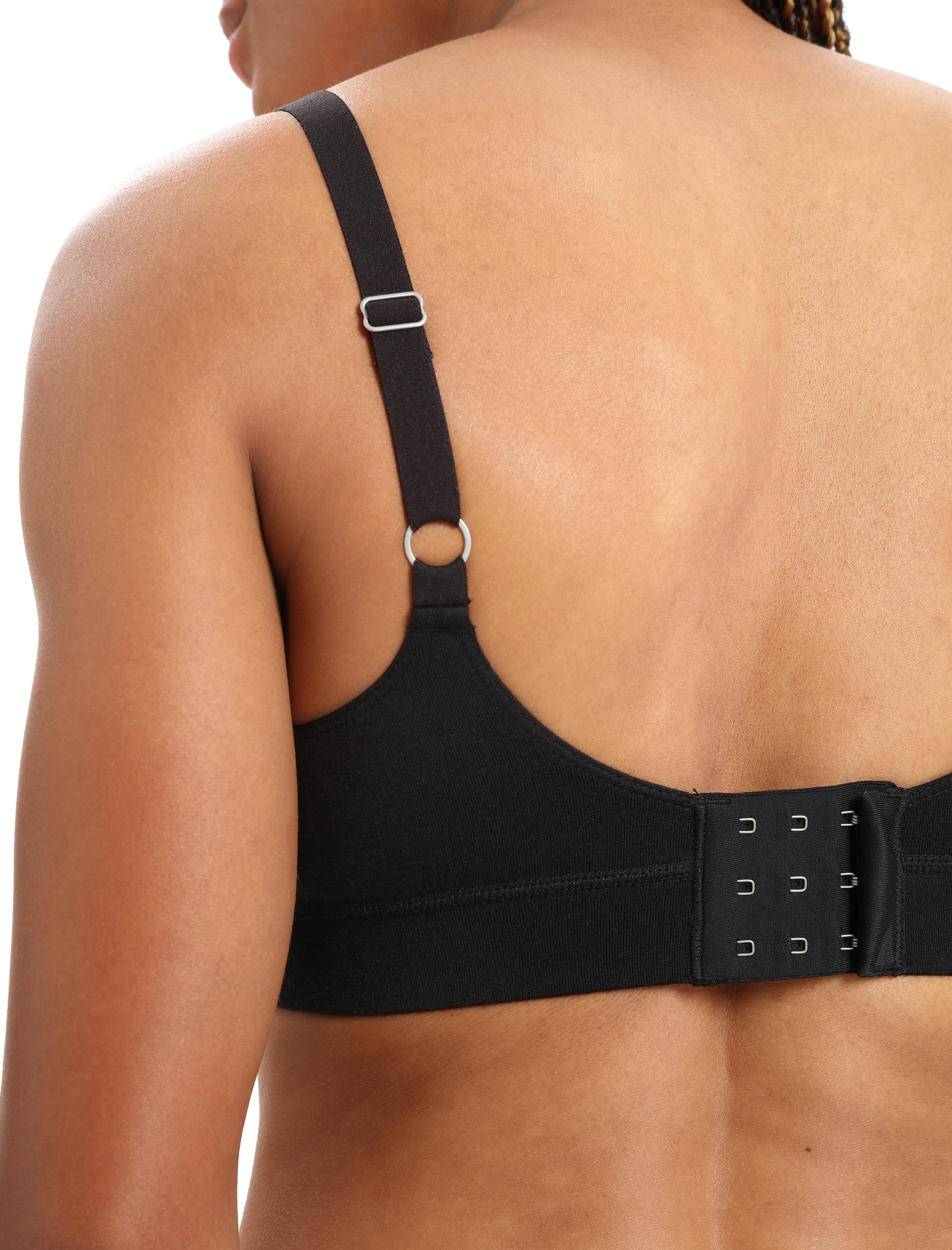 Icebreaker W Queens Clasp Bra Black