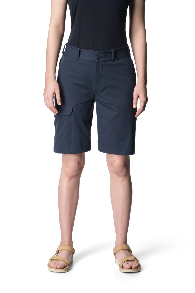 Houdini W'S Go Shorts Blue Illusion