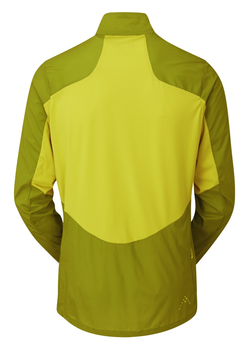 Rab Windveil Jacket Aspen Green/Zest