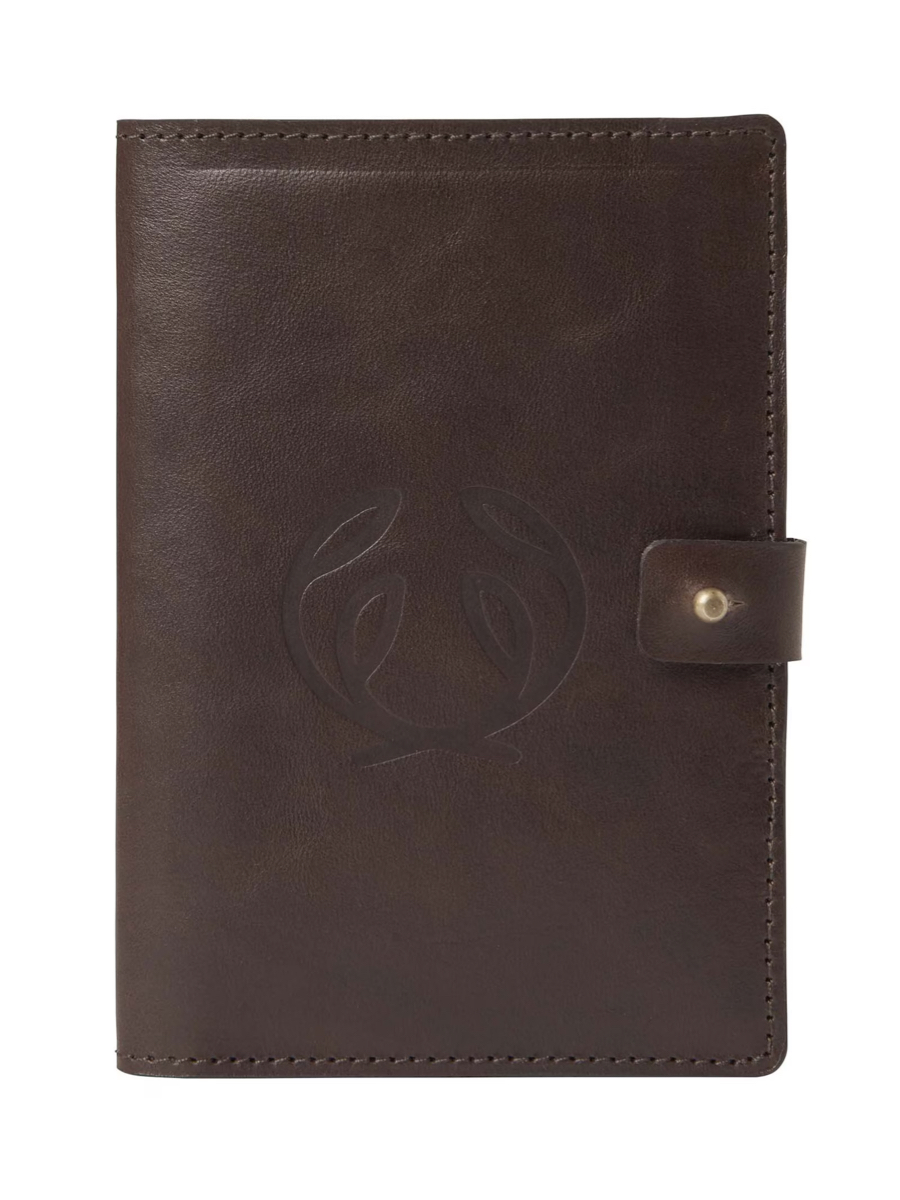 Chevalier Hunting Passport Pocket Leather Brown
