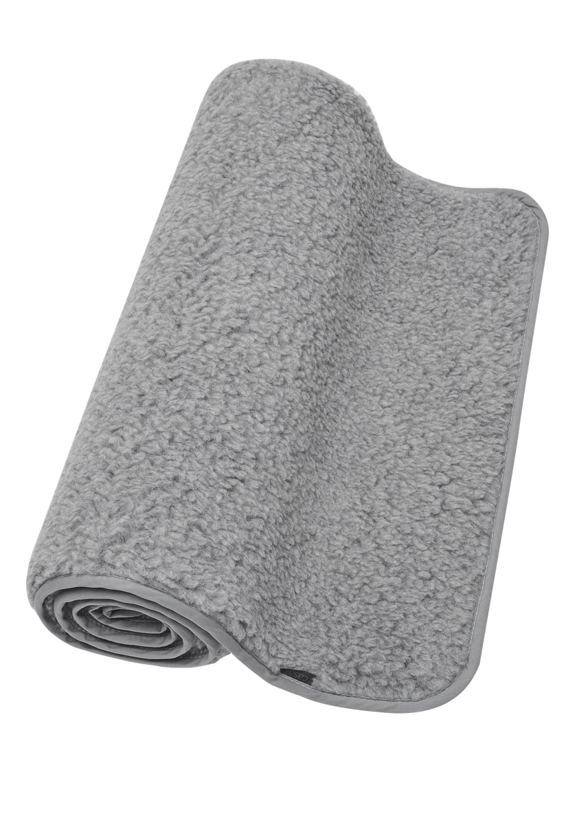 Casall Yoga Mat Natural Wool 200x75cm Grey