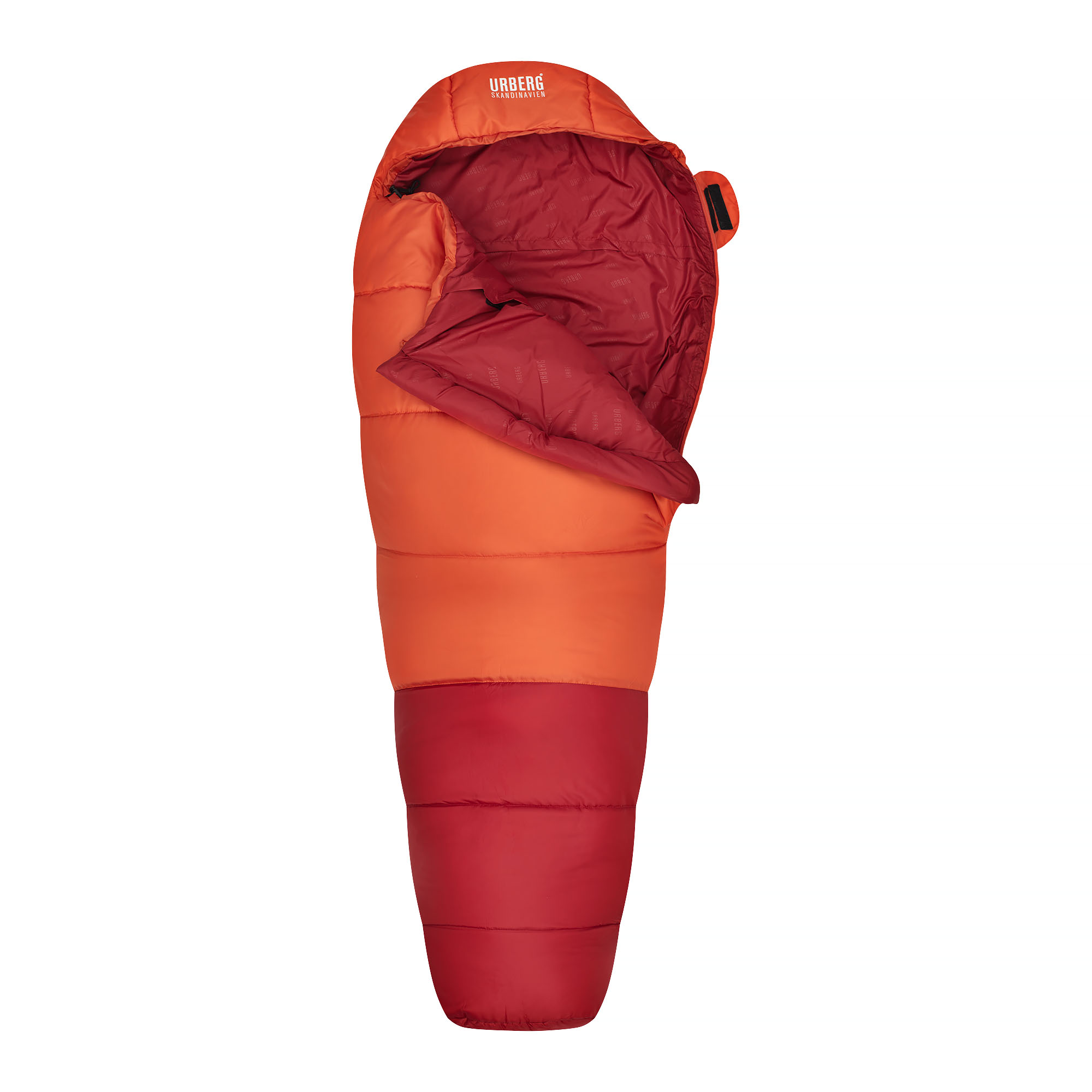 Urberg Kids' 1-season Sleeping Bag G2 Chili/Rio Red