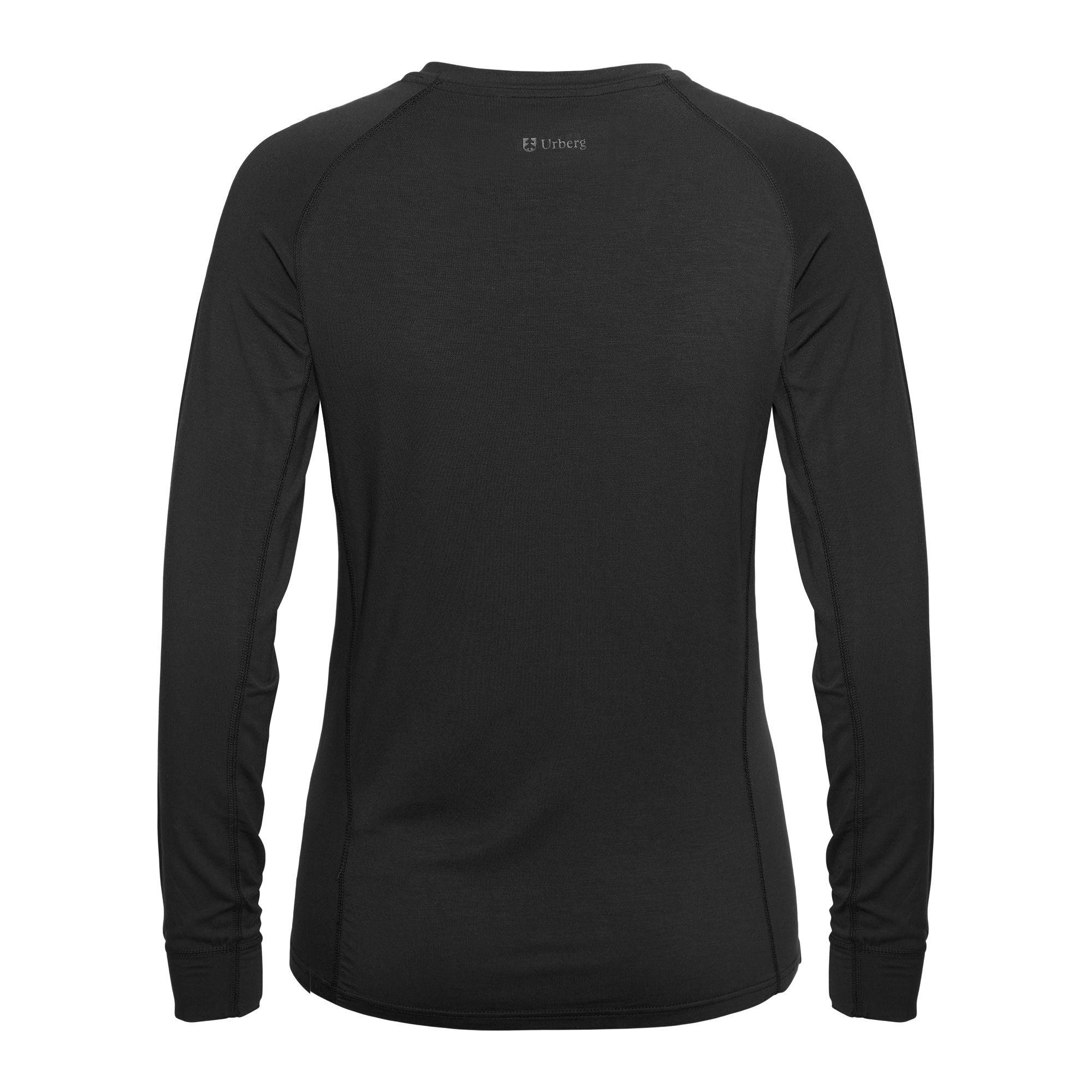 Urberg Women's Solid Tree Base Layer Top Black Beauty