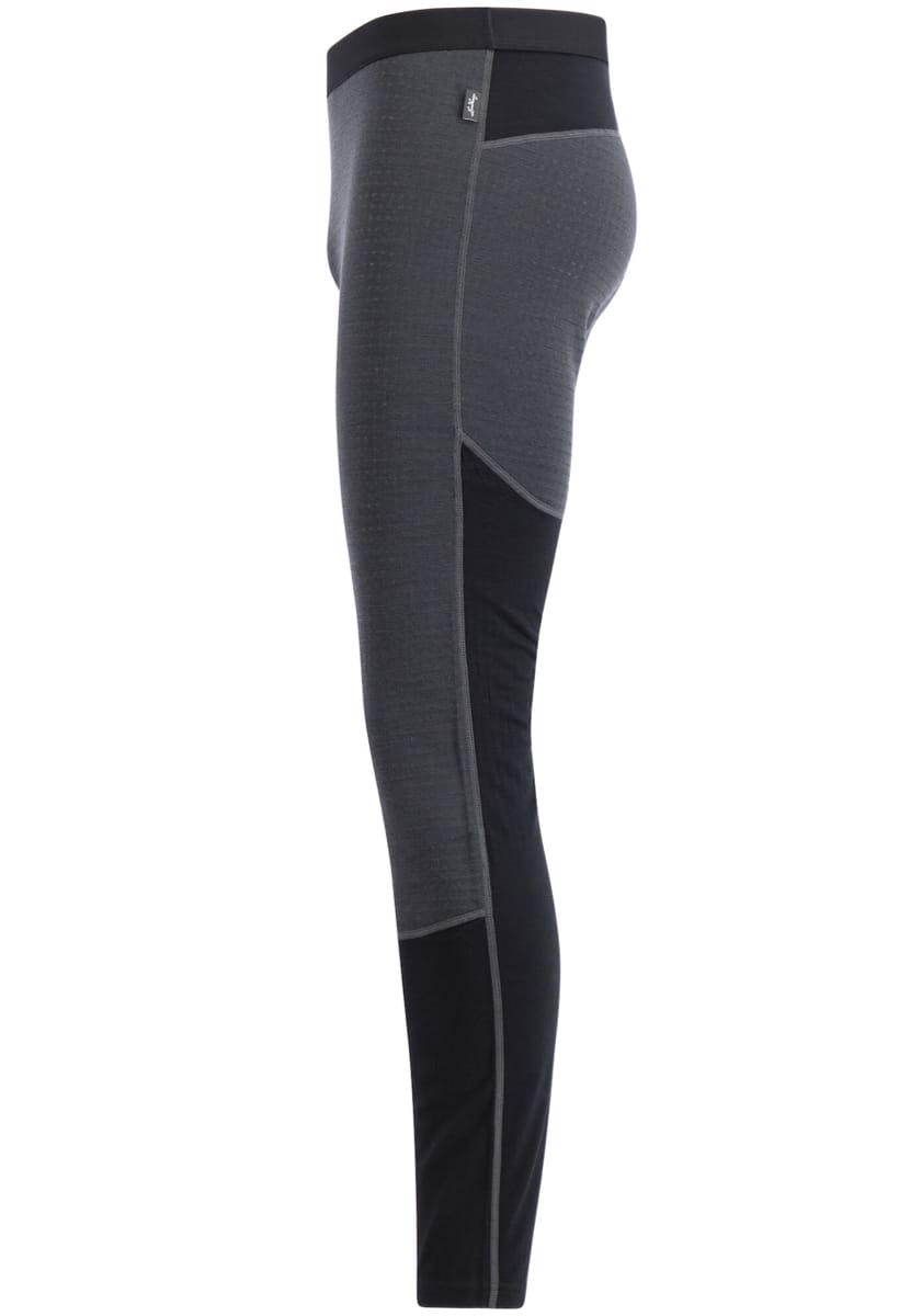 Lundhags Men's Prime Merino Long John Charcoal/Black