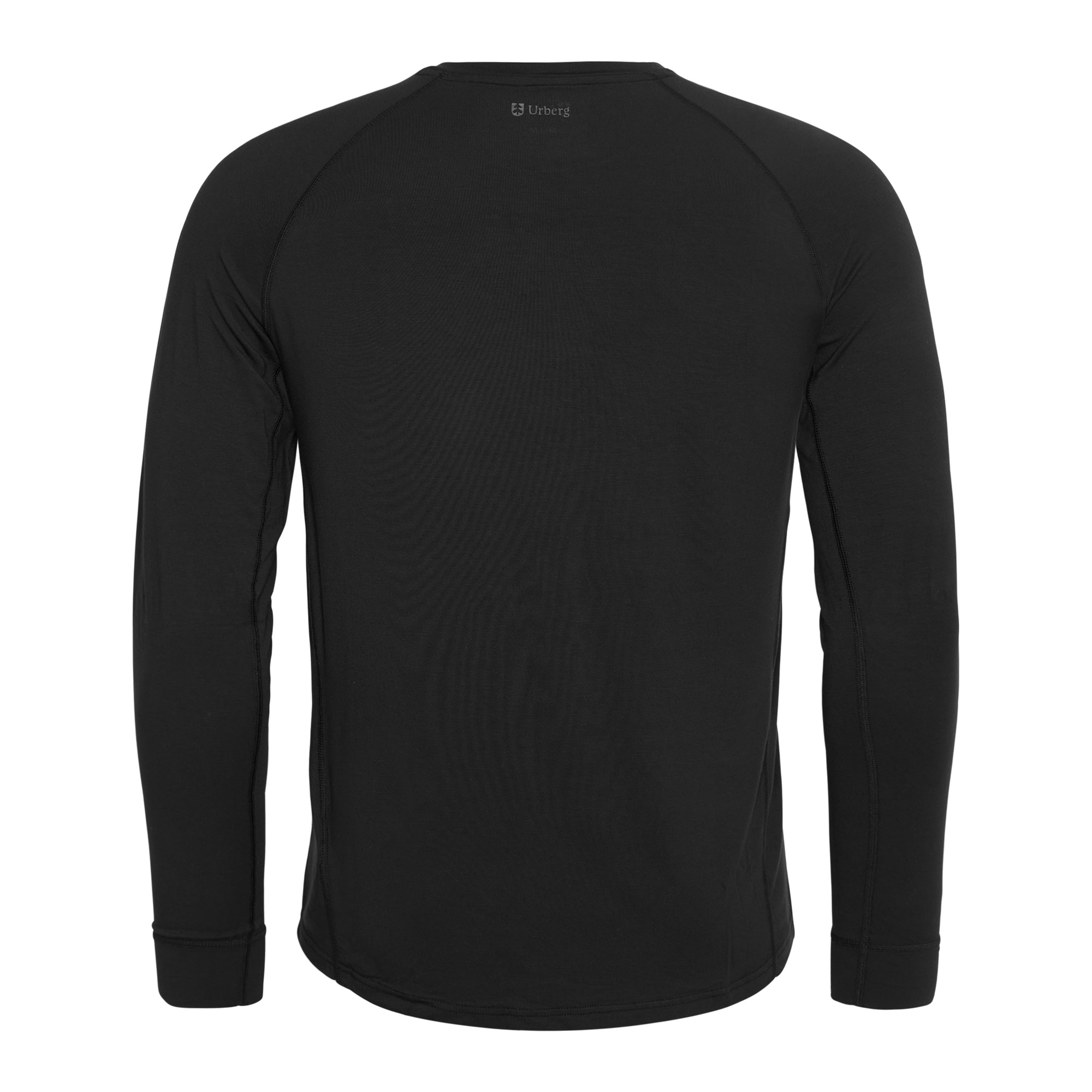 Urberg Men's Solid Tree Base Layer Top Black Beauty