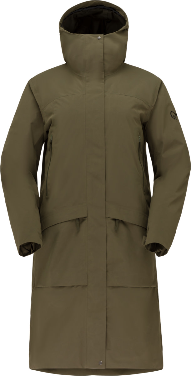Norrøna Oslo Gore-Tex 2l Coat W'S Olive Night