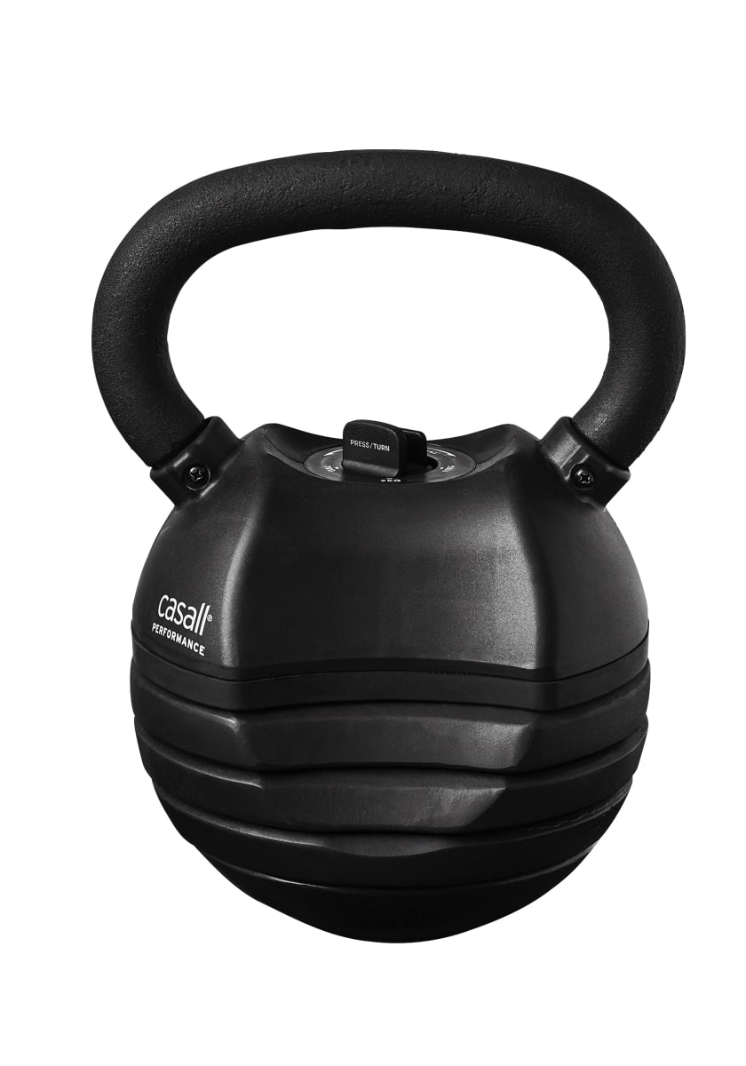 Casall Prf Adj Kettlebell 5-14kg Black