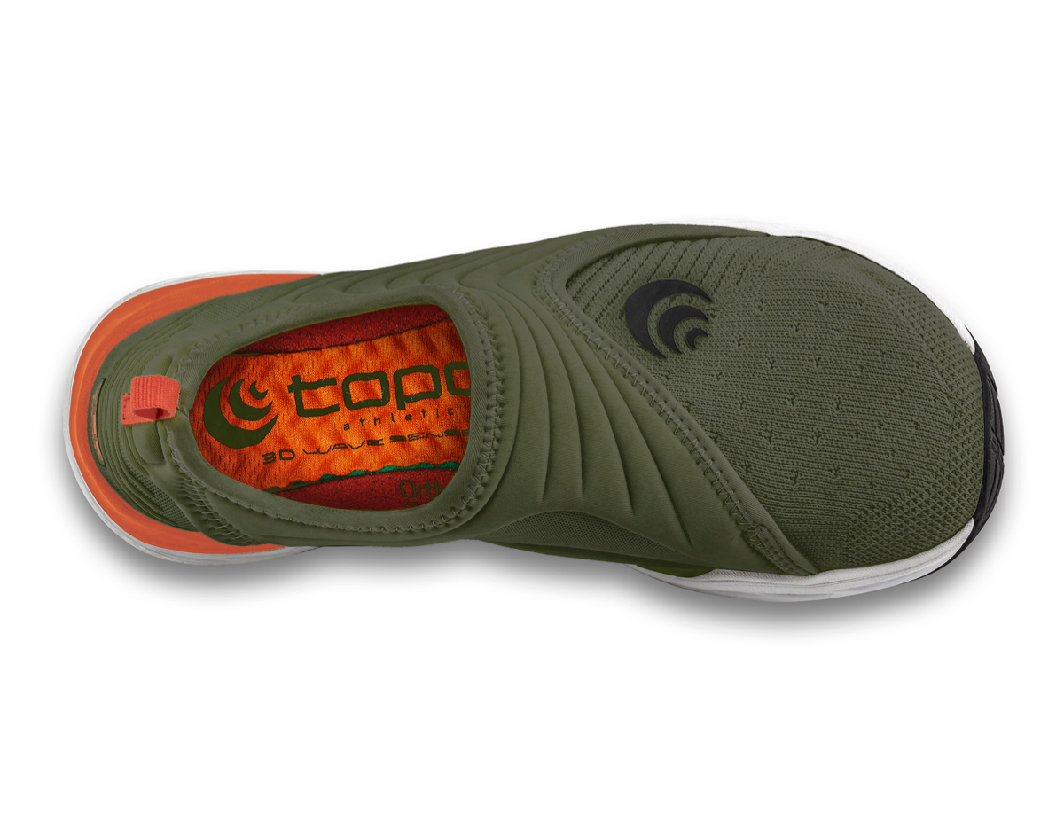Topo Athletic Vibe W Olive / Orange