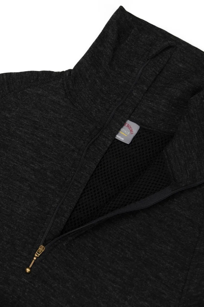 Brynje Arctic Zip-Polo 3/4 Neck W/Inlay Black