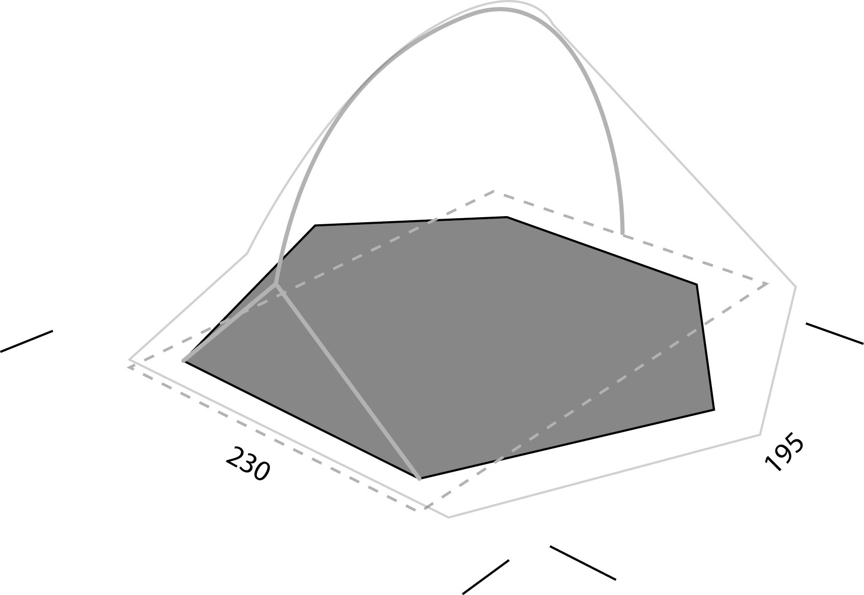 Exped Mira II HL Footprint No Colour