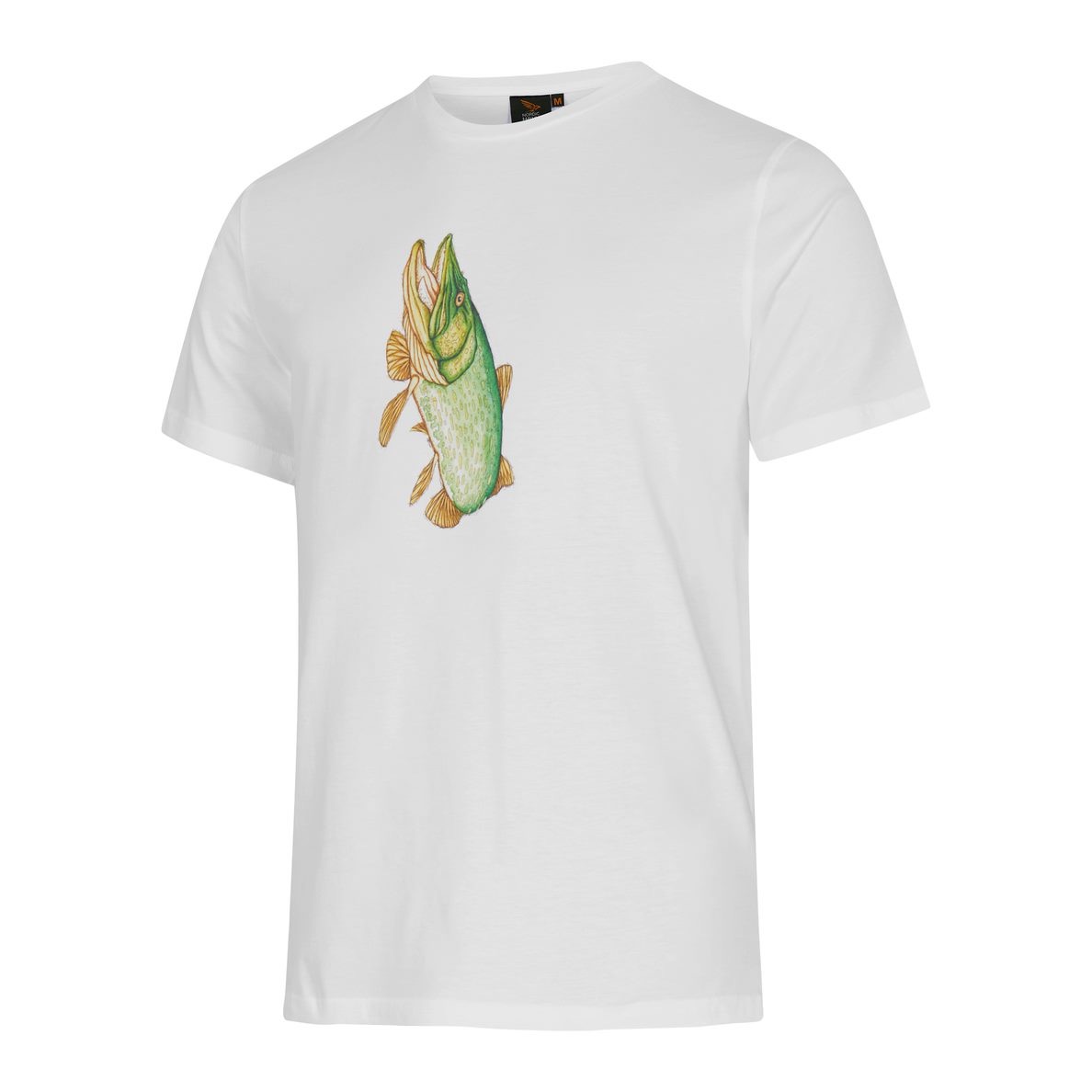 Nordic Hawk Men's Pike Tee White