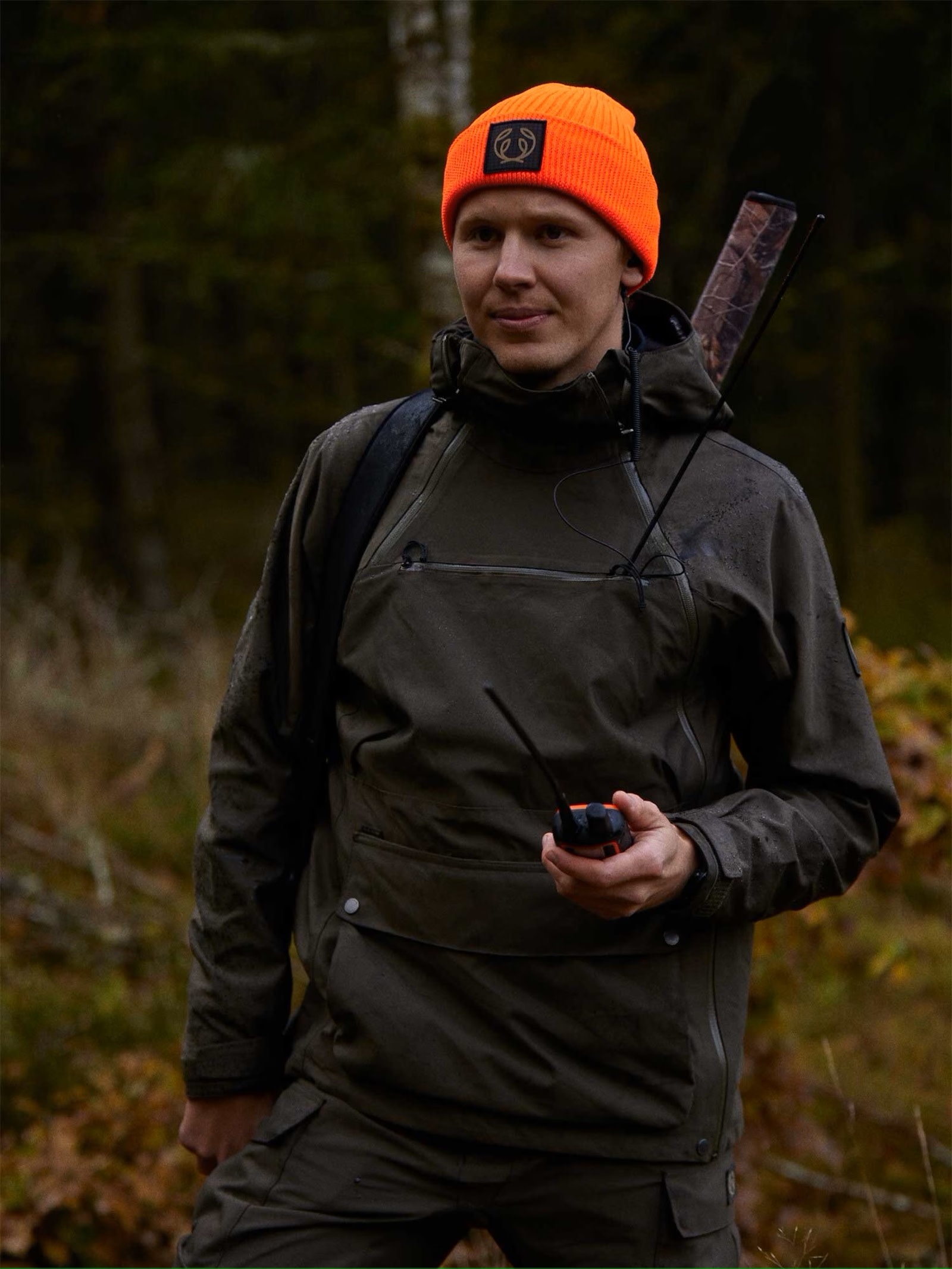 Chevalier Symbol Beanie High Vis Orange