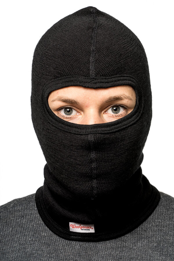 Woolpower Balaclava 200 Black