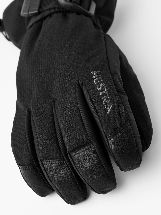 Hestra Powder Gauntlet 5-Finger Black