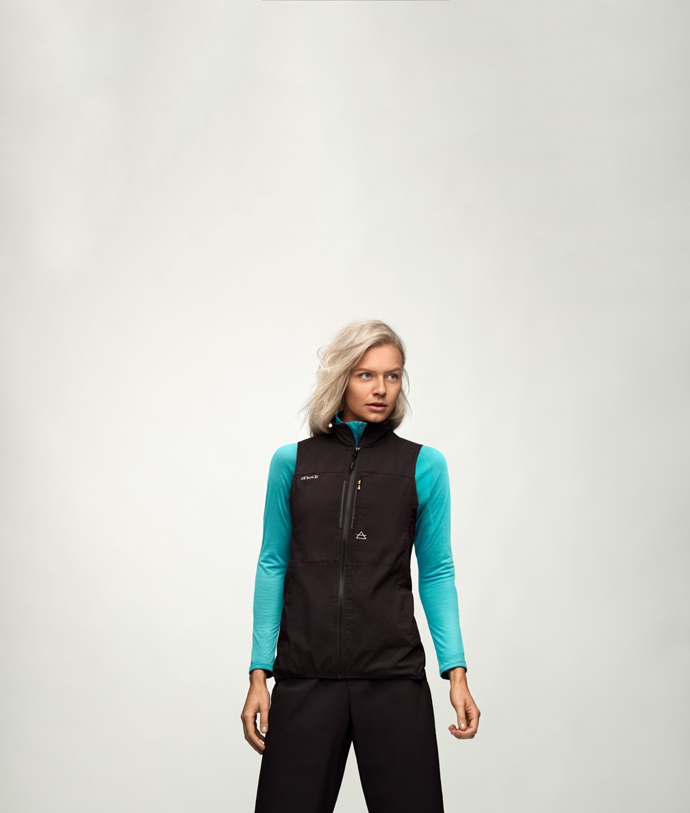 Devold Running Woman Vest Caviar