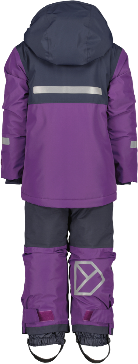 Didriksons Skare Kids Set Royal Purple