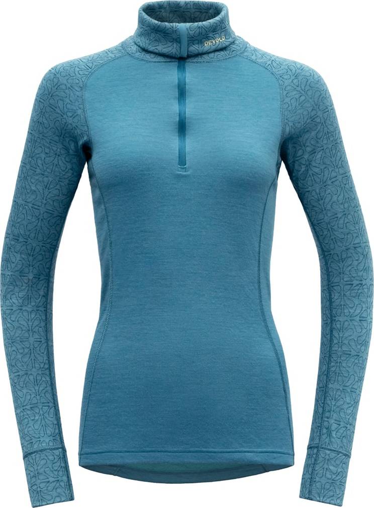 Devold Women's Duo Active Merino 210 Zip Neck Port