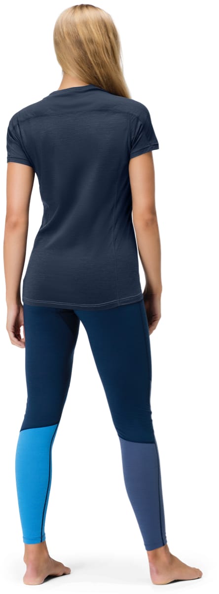 Norrøna Women's Falketind Equaliser Merino T-Shirt Indigo Night