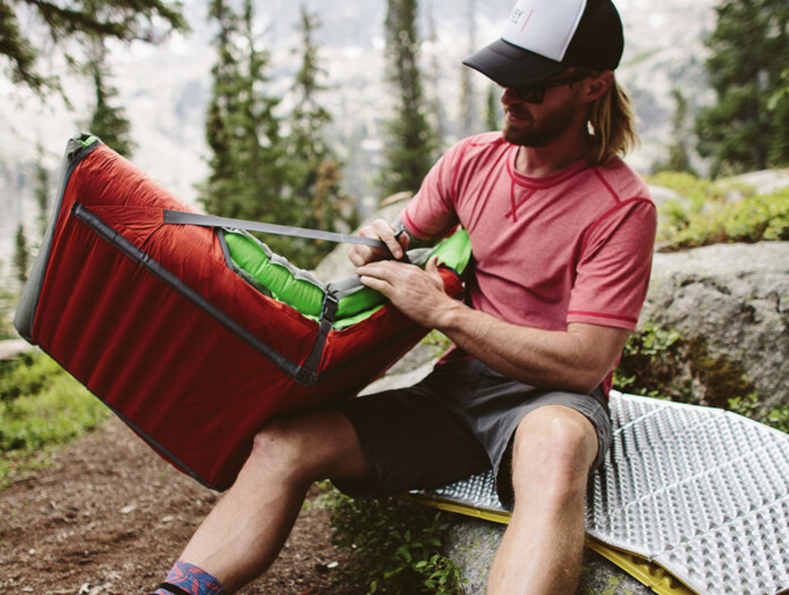 Therm-a-Rest Trekker Chair Tomato