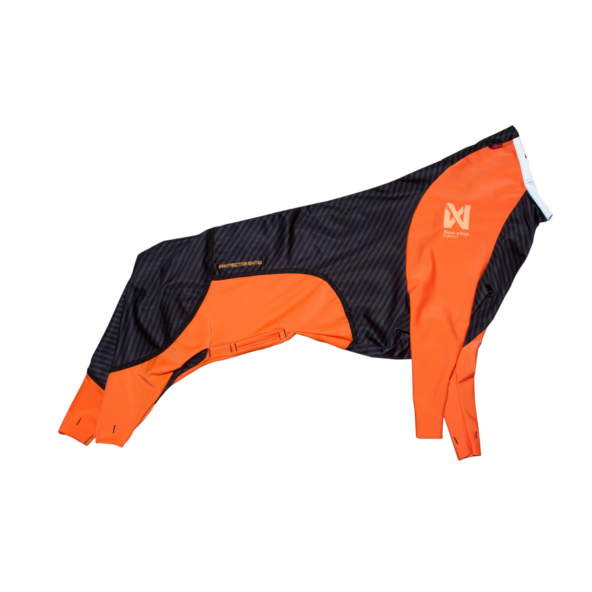 Non-stop Dogwear Protector Snow, Male(Hann) Orange/Black