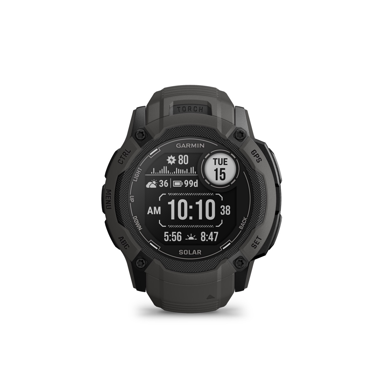 Garmin Instinct 2X Solar Graphite
