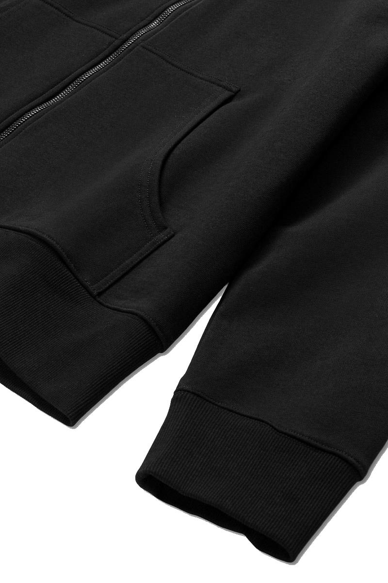 Panos Emporio PE ELEMENT ZIPPED HOOD BLACK
