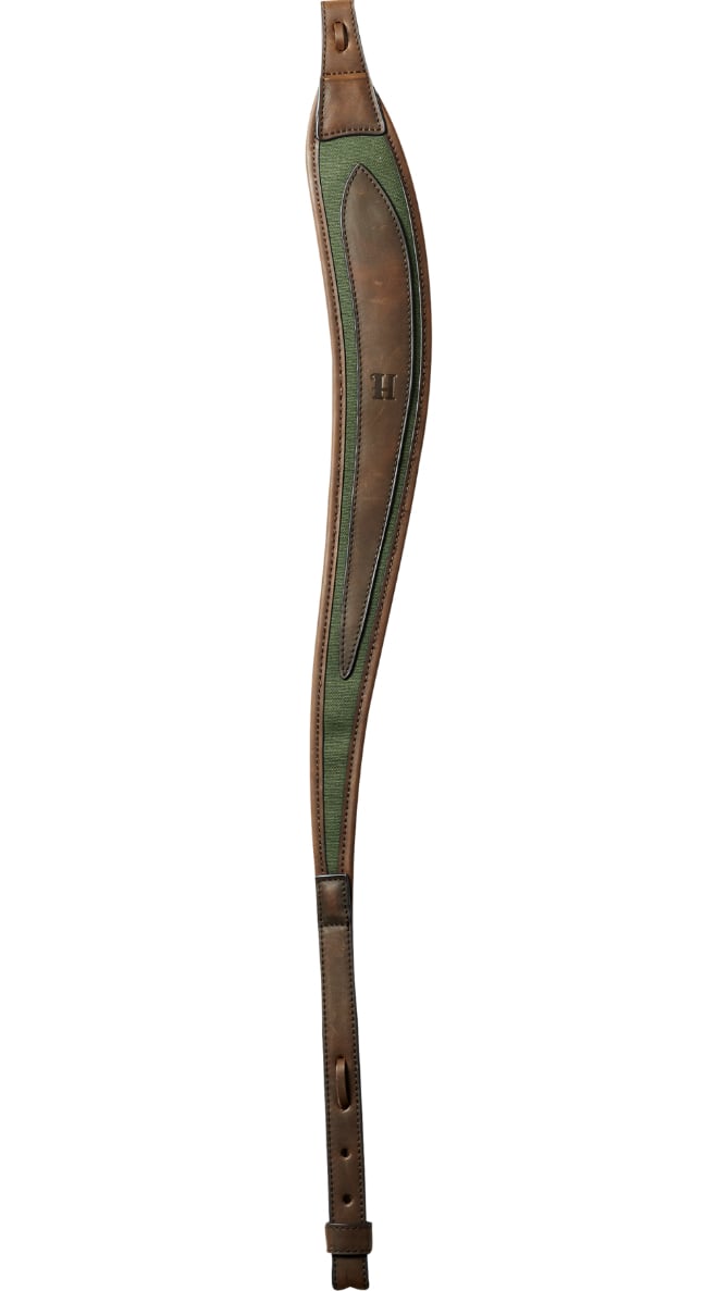 Härkila Rifle Sling In Canvas/ Leather Green
