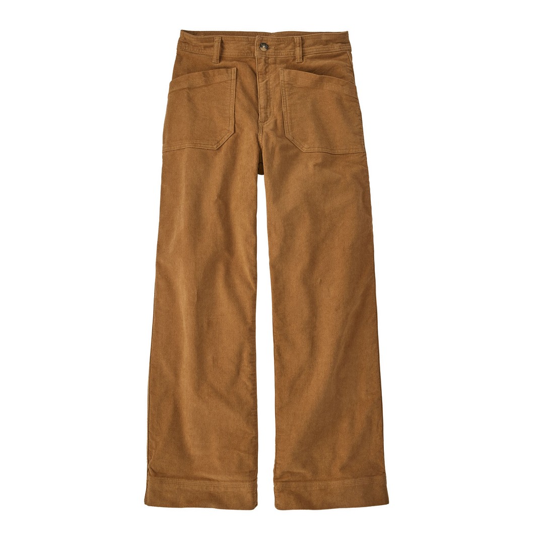 Patagonia Women's Wide Leg Cord Pants Nest Brown