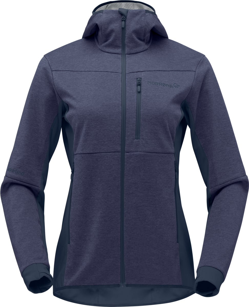 Norrøna Women's Falketind Warm2 Octa Hood Indigo Night
