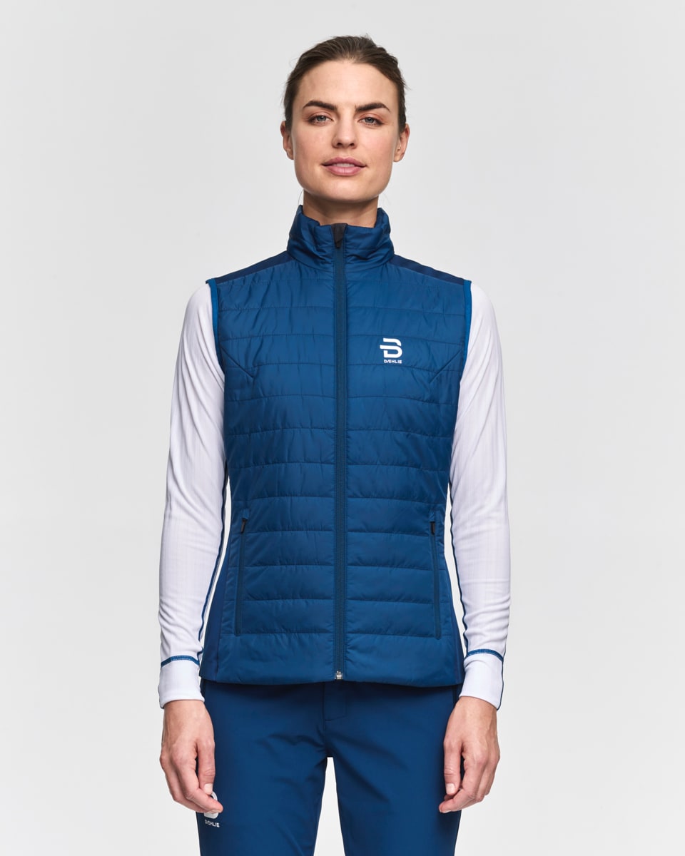 Dæhlie Vest Graphlite Wmn Estate Blue