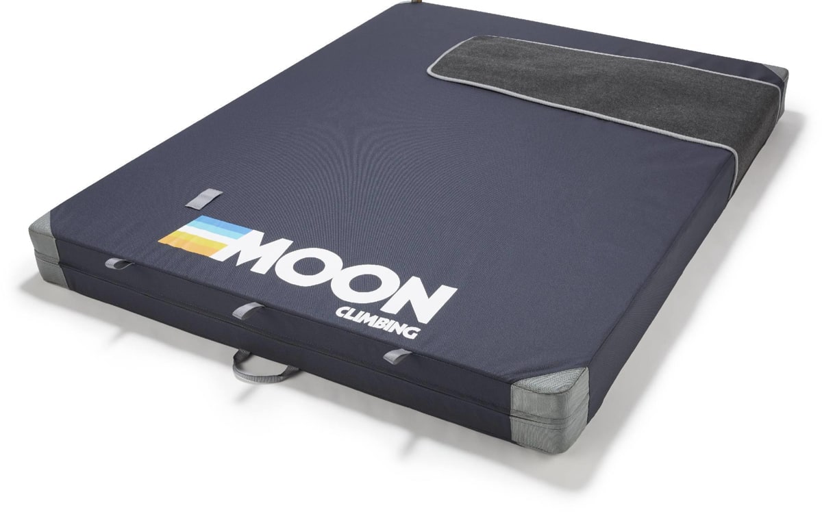 Moon Climbing Saturn Crash Pad Retro Stripe Indigo