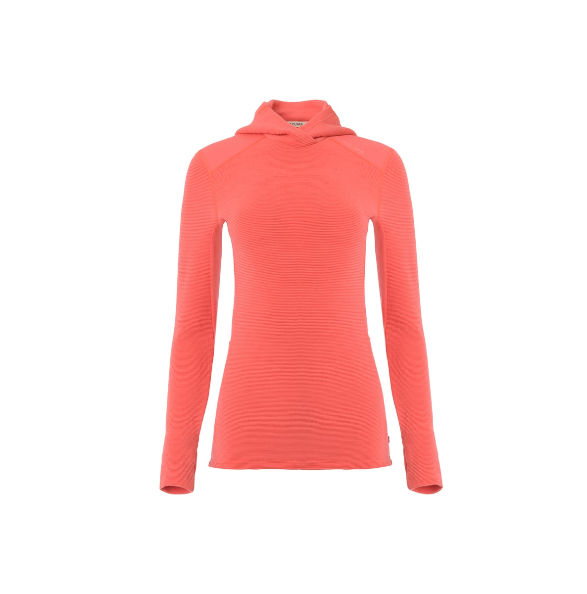 Aclima Women's StreamWool Hoodie Spiced Coral