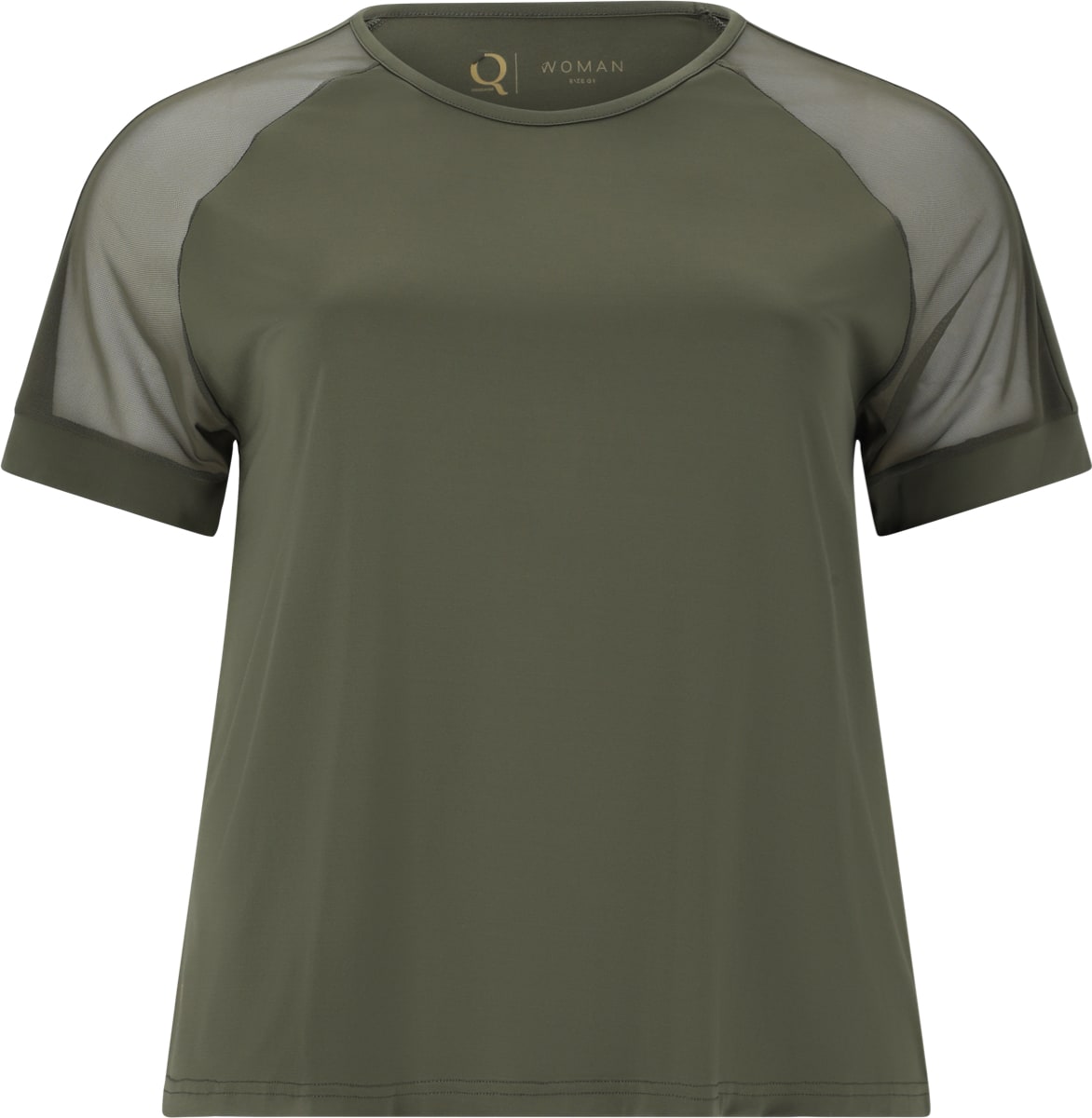 Q Sportswear Candian W Mesh Tee Beetle