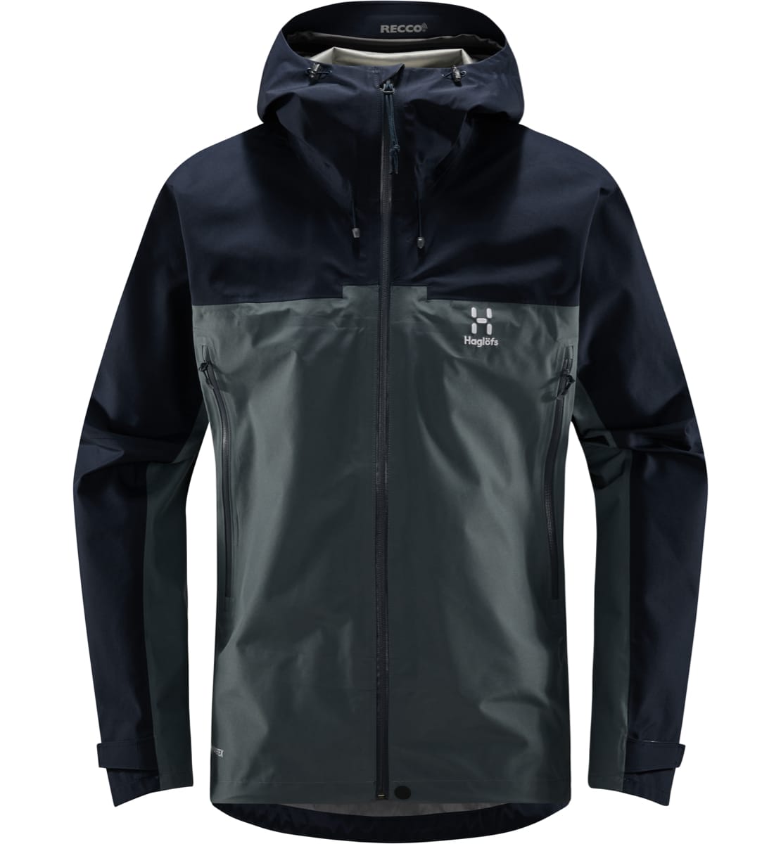Haglöfs Men's ROC Flash GORE-TEX Jacket Steel Blue/Tarn Blue