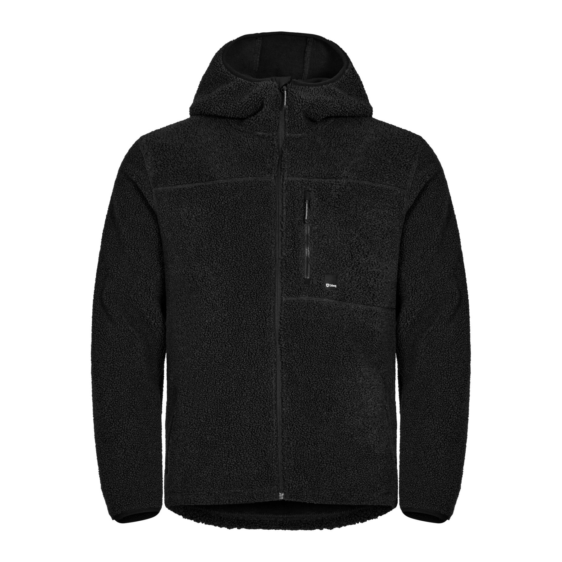 Urberg Pile Hoodie Men Black Beauty