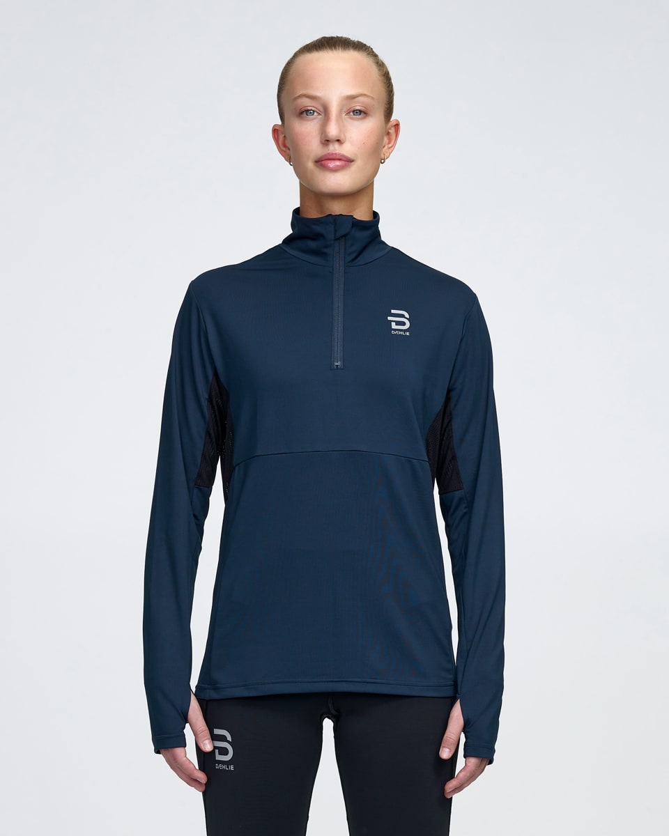 Dæhlie Women's Long Sleeve Run Navy