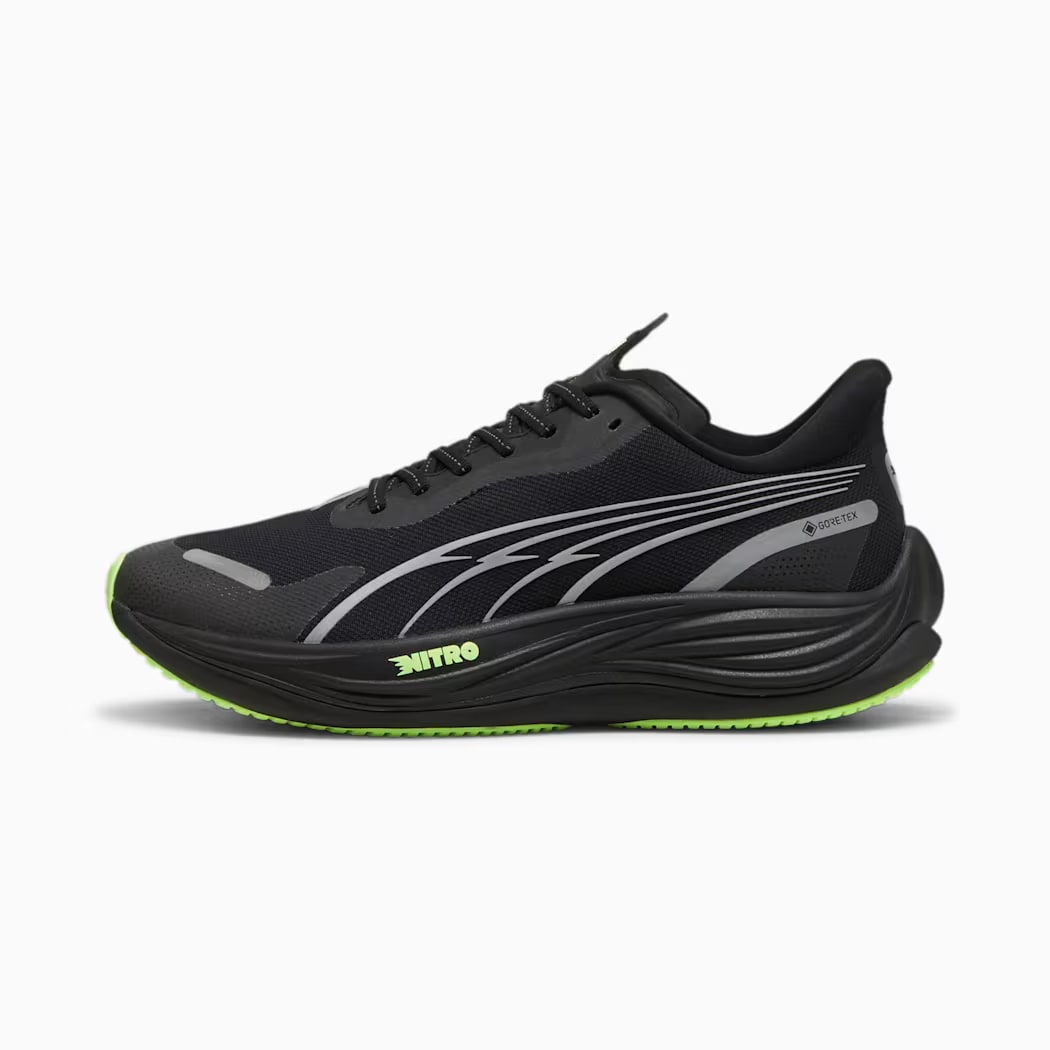 Puma Velocity Nitro 3 Gtx Puma Black-puma Silver-fizzy Apple