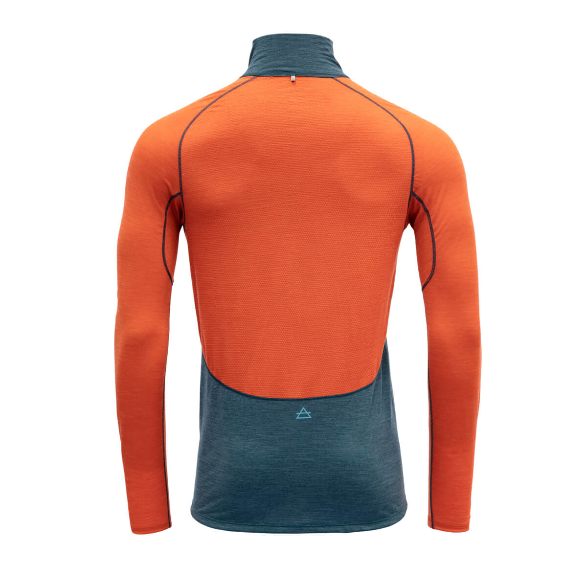 Devold Running Man Zip Neck Pond