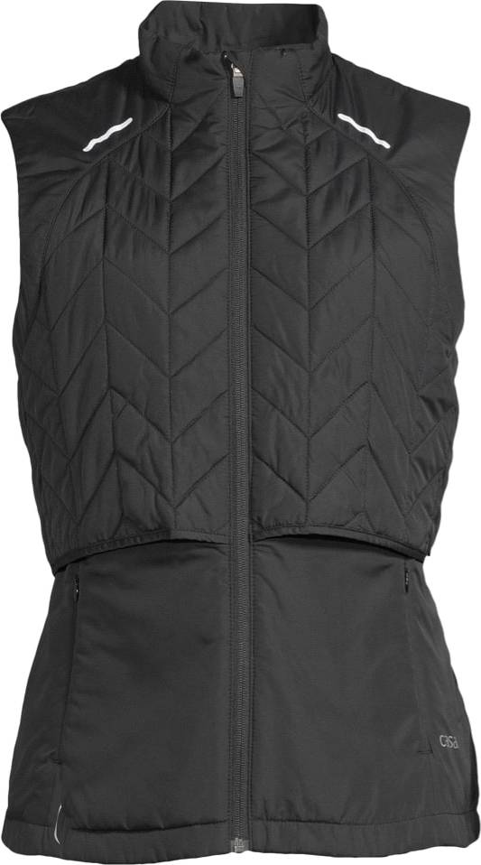 Casall Quilted Running Vest Black