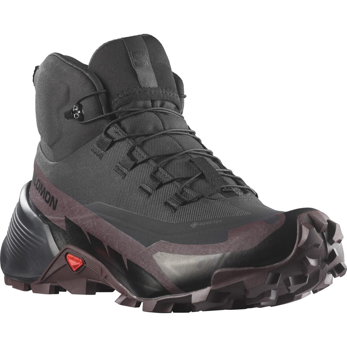 Salomon Women's Cross Hike Mid GORE-TEX 2 Black/Chocolate Plum/Black