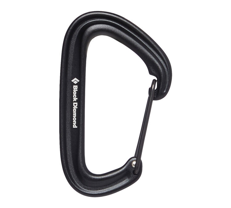 Black Diamond LiteWire Carabiner Black