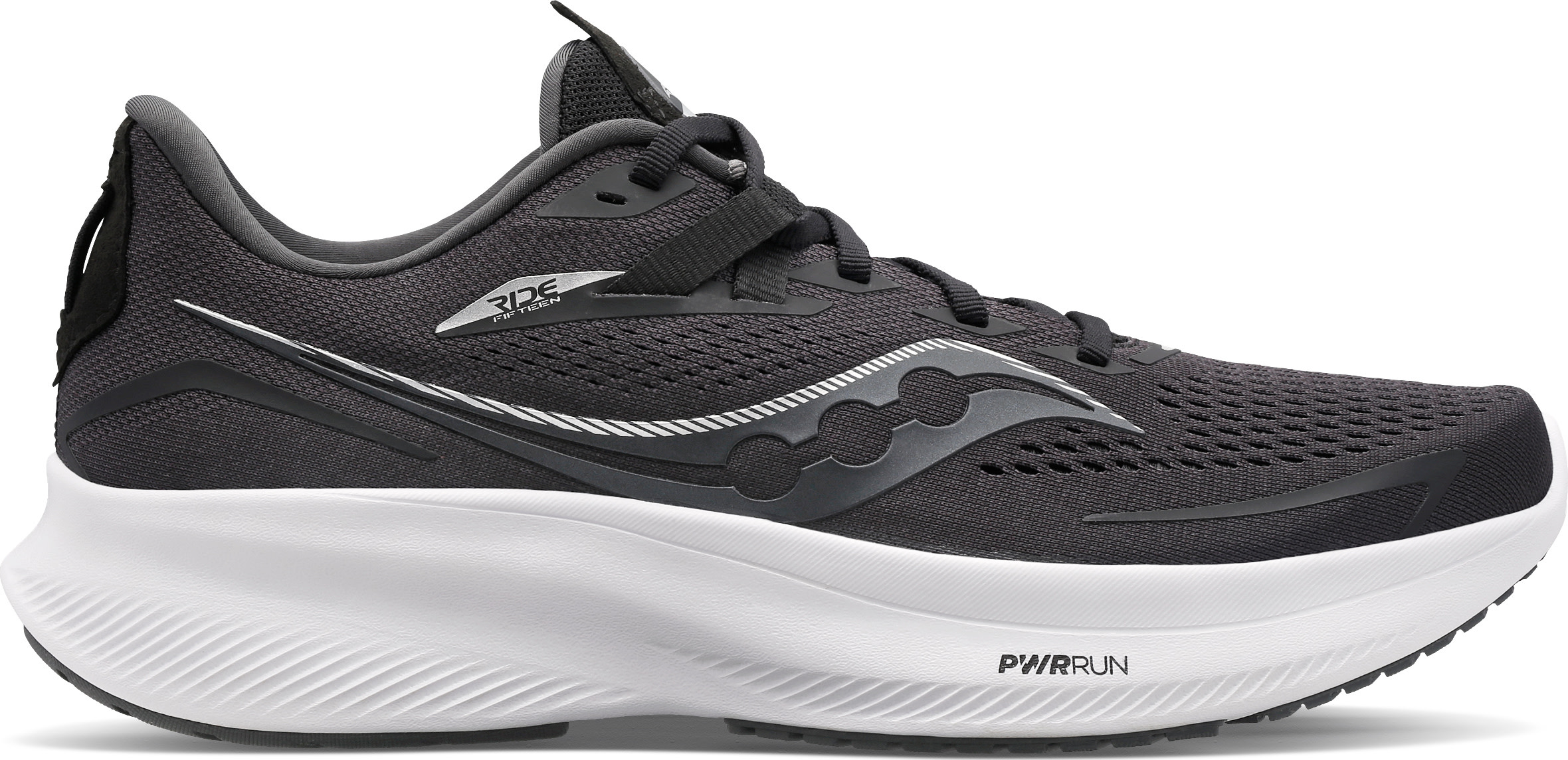 Saucony Men's Ride 15 Black/White