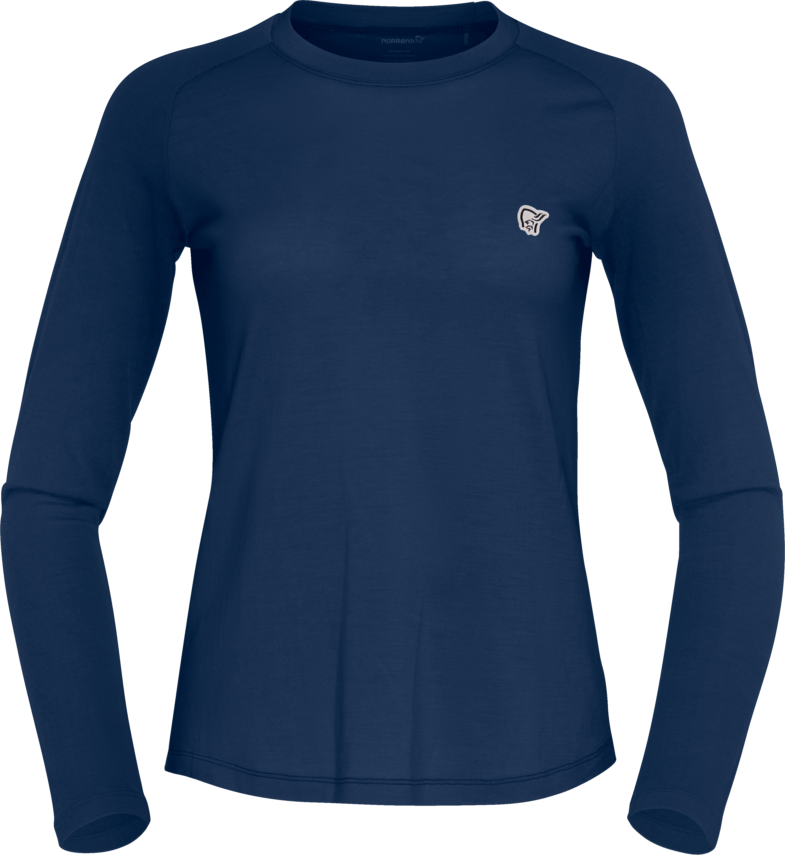 Norrøna Women's Femund pureUll Long Sleeve Indigo Night