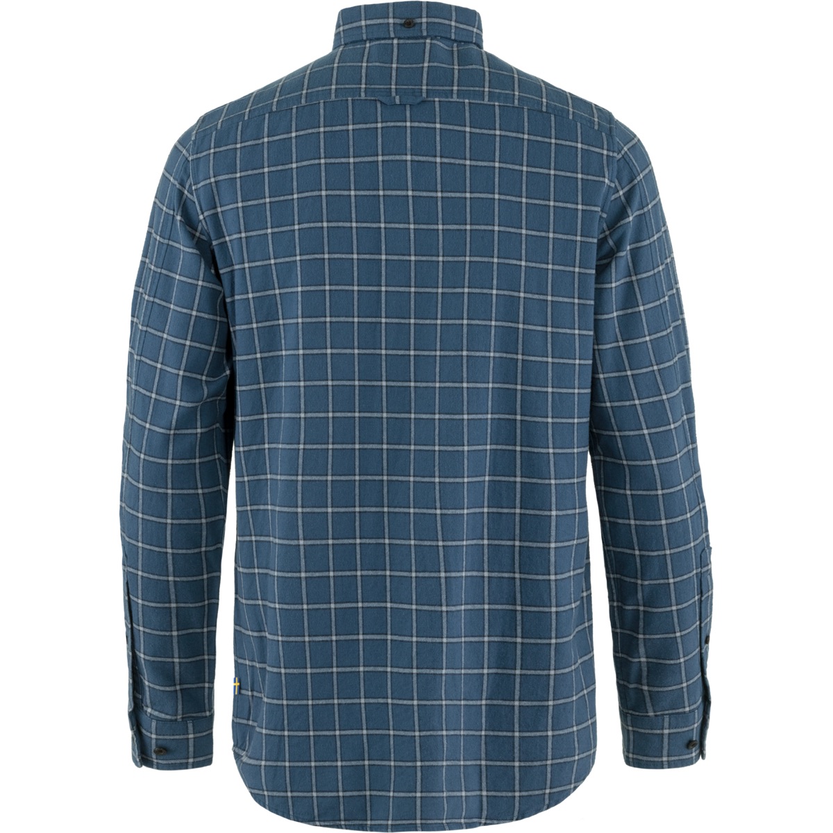 Fjällräven Men's Övik Flannel Shirt Indigo Blue-Flint Grey