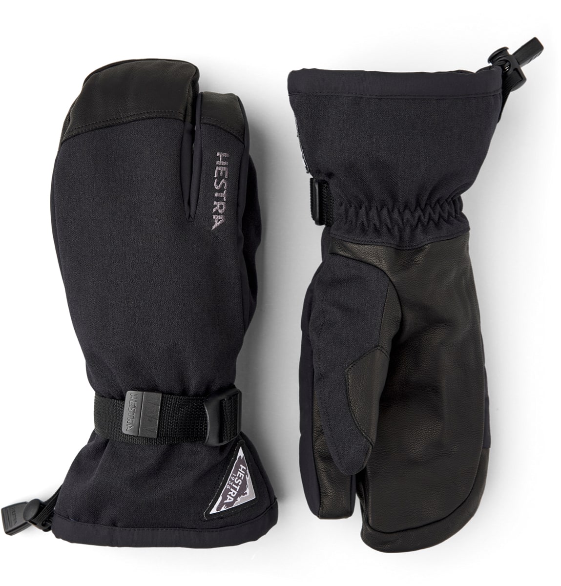 Hestra Powder Gauntlet - 3 Finger Black