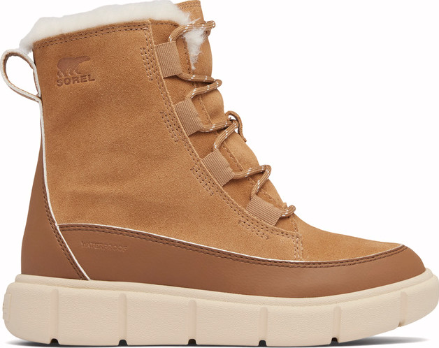 Sorel Youth Sorel Explorer Iii Lace Wp Tawny Buff, Bleached Ceramic