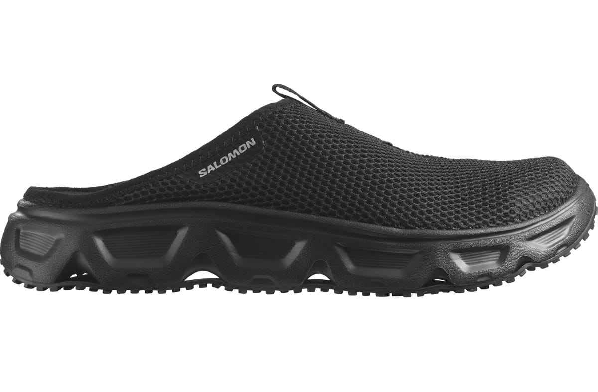 Salomon Men's Reelax Slide 6.0 Black/Black/Alloy