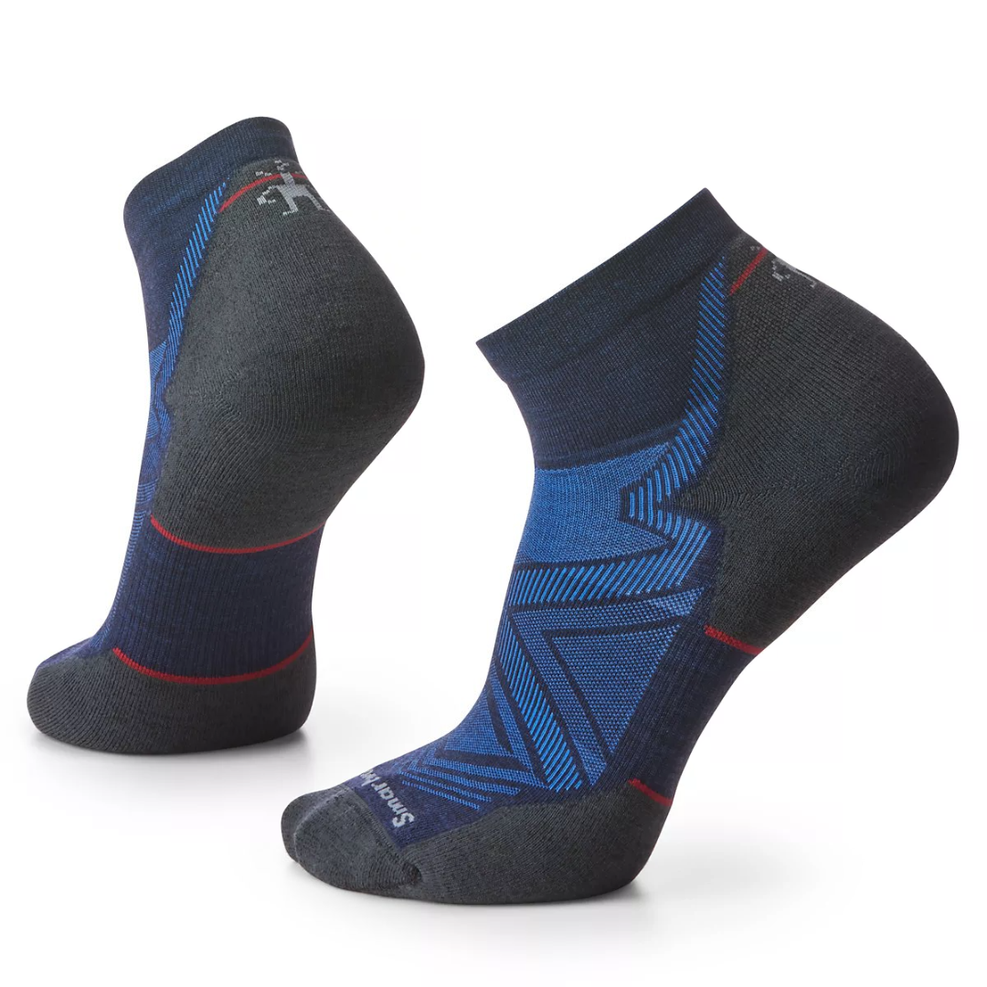 Smartwool Men's Run Targeted Cushion Ankle Socks Black